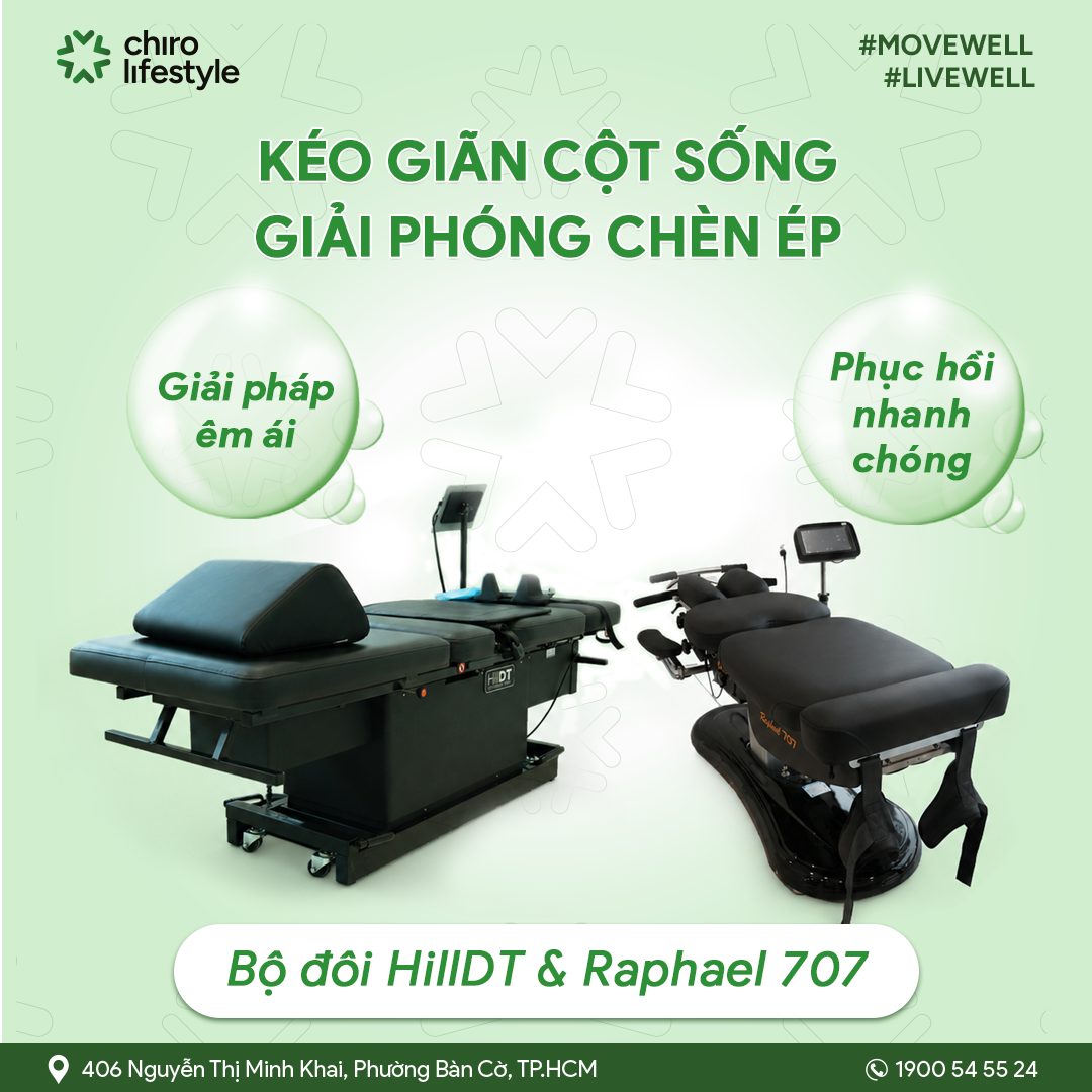 The HillDT & Raphael 707 Technology Duo at Chiro Lifestyle