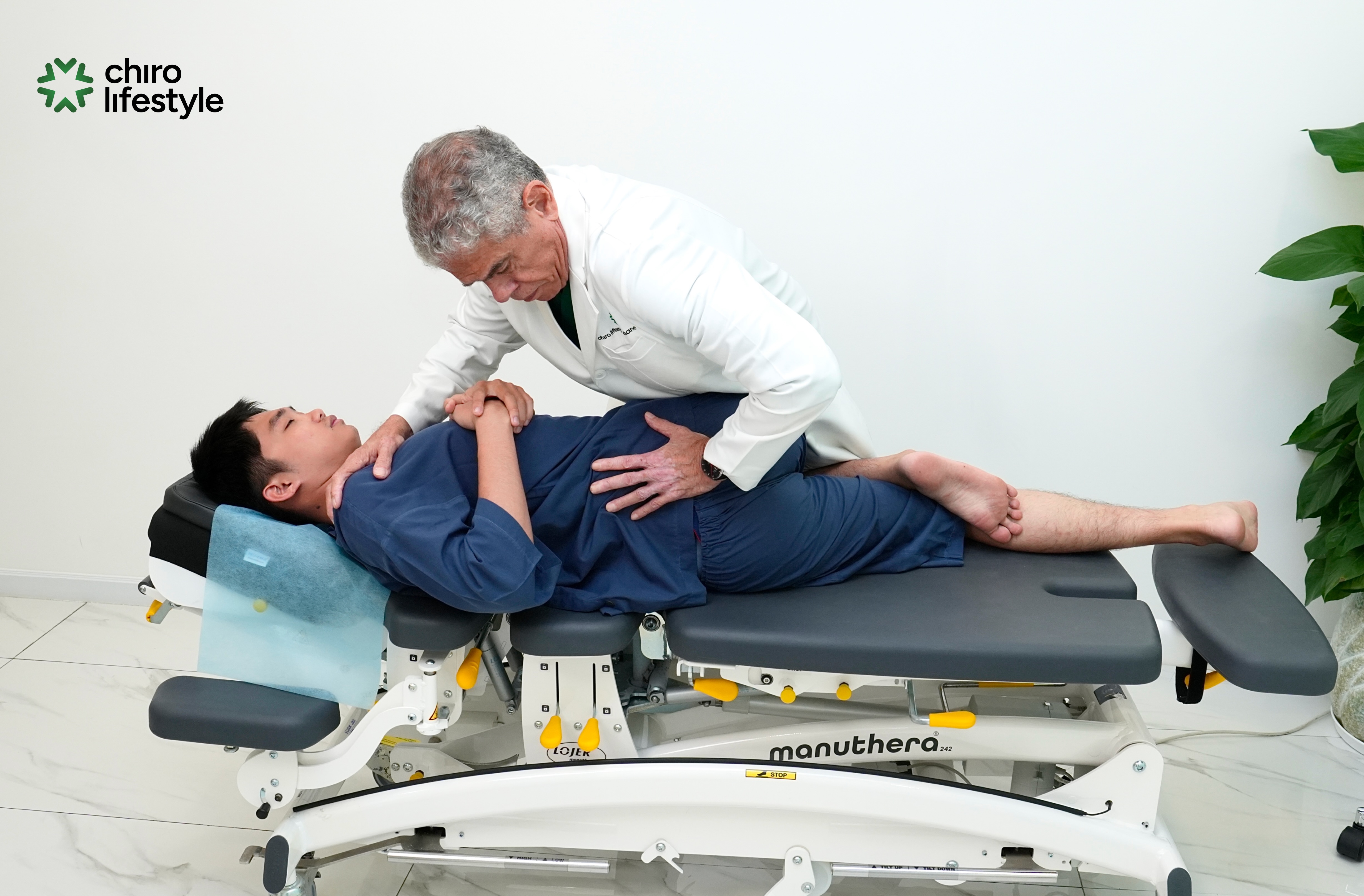Chiropractic adjustment is a drug-free, non-invasive method for treating back pain.