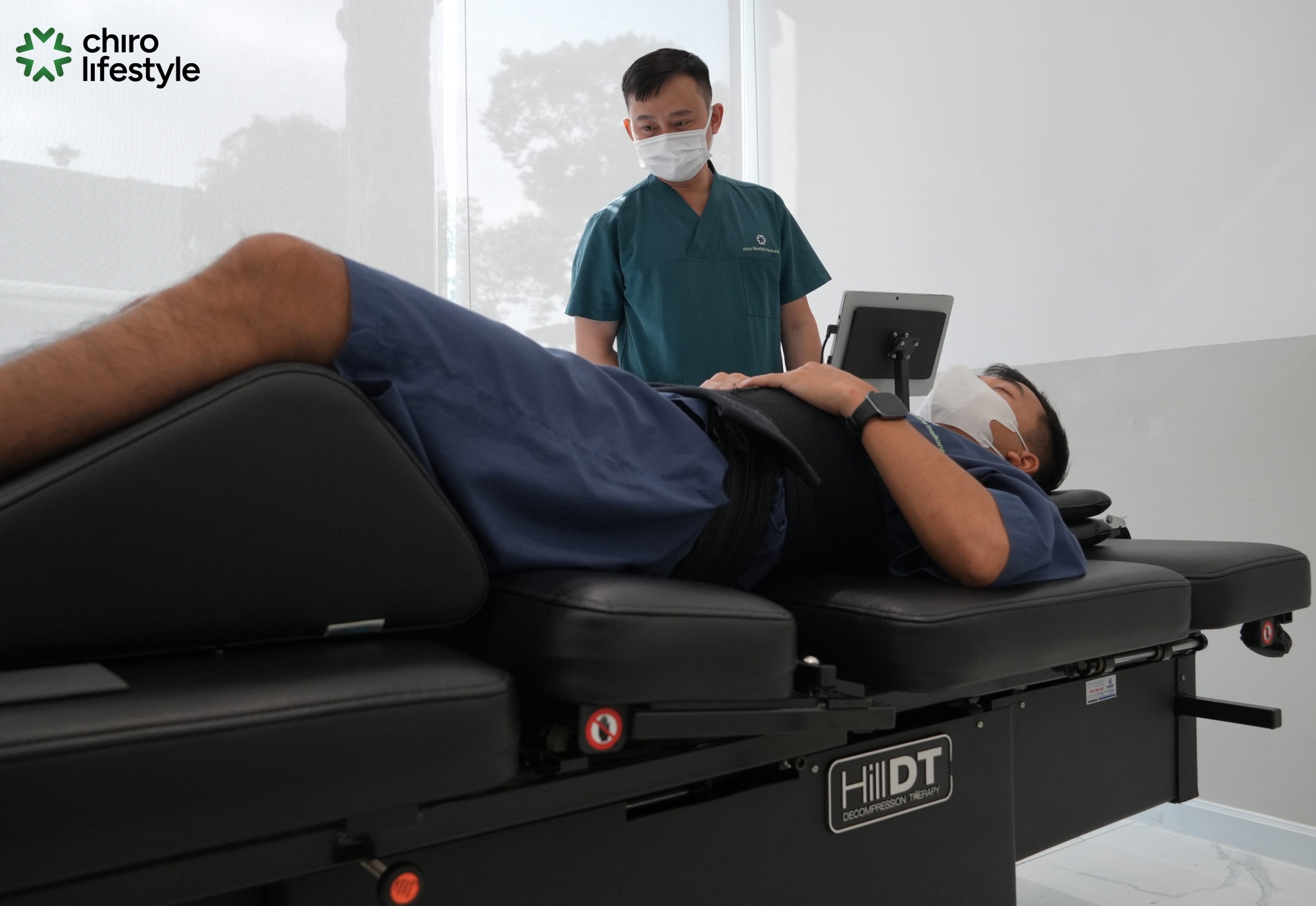 Máy kéo giãn đĩa đệm thông minh