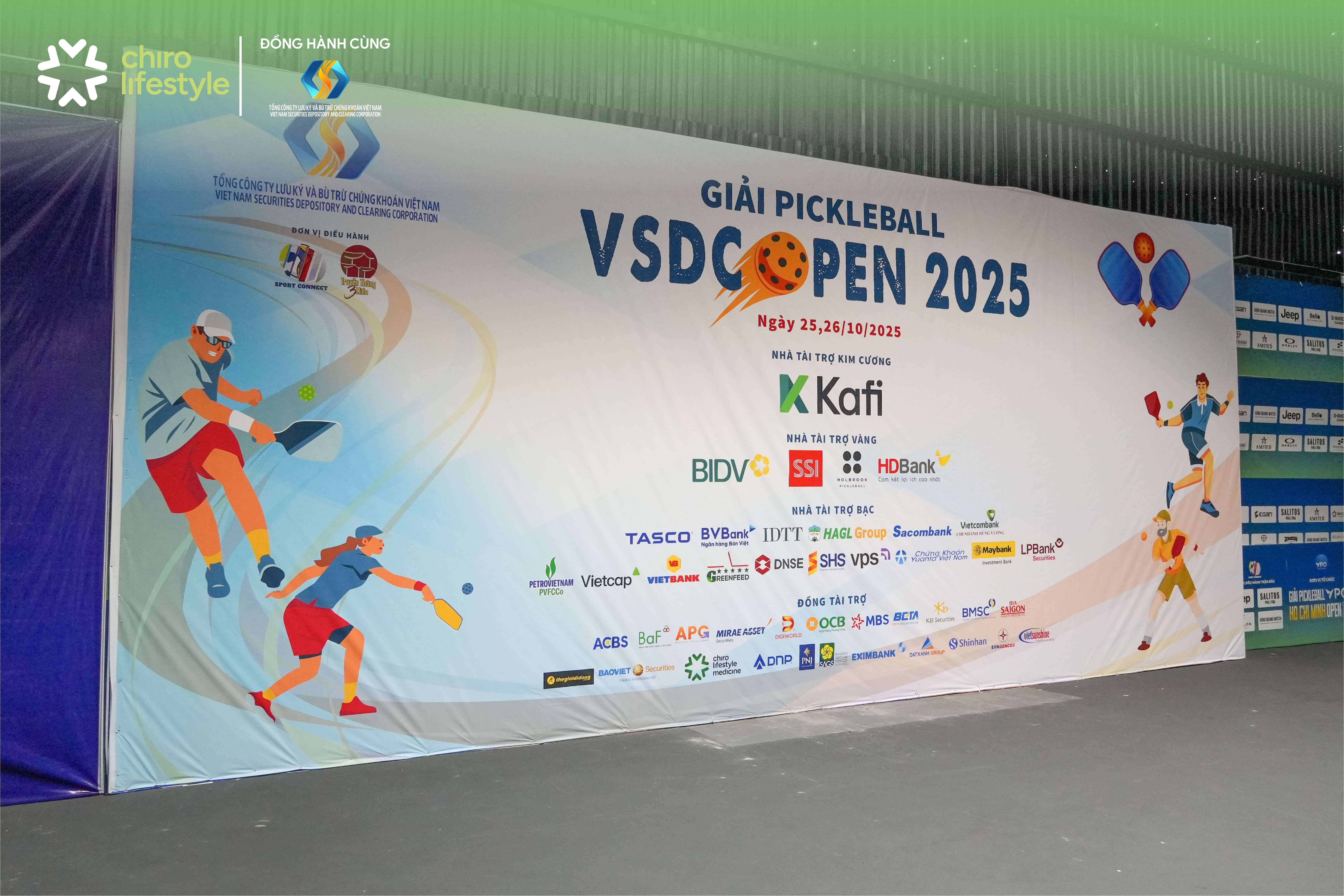 Chiro Lifestyle x VSDC Open 2025: Khi năng lượng thể thao gặp sức mạnh phục hồi