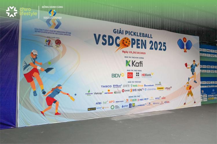 Chiro Lifestyle x VSDC Open 2025: Khi năng lượng thể thao gặp sức mạnh phục hồi