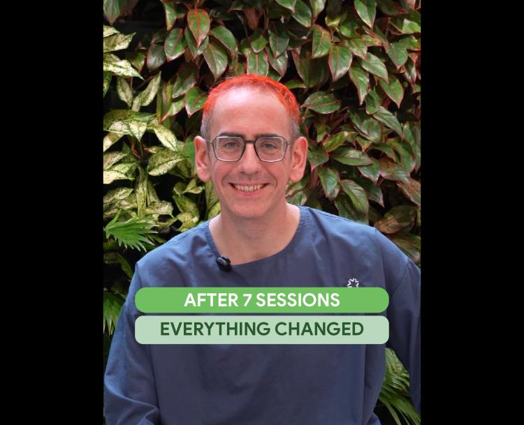 To my surprise, everything changed completely after just 7 sessions!