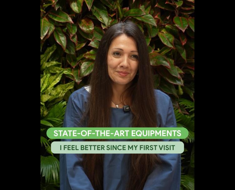 "Dr.Mark and his team of therapists did an amazing job to make me feel comfortable and confident with my treatment"