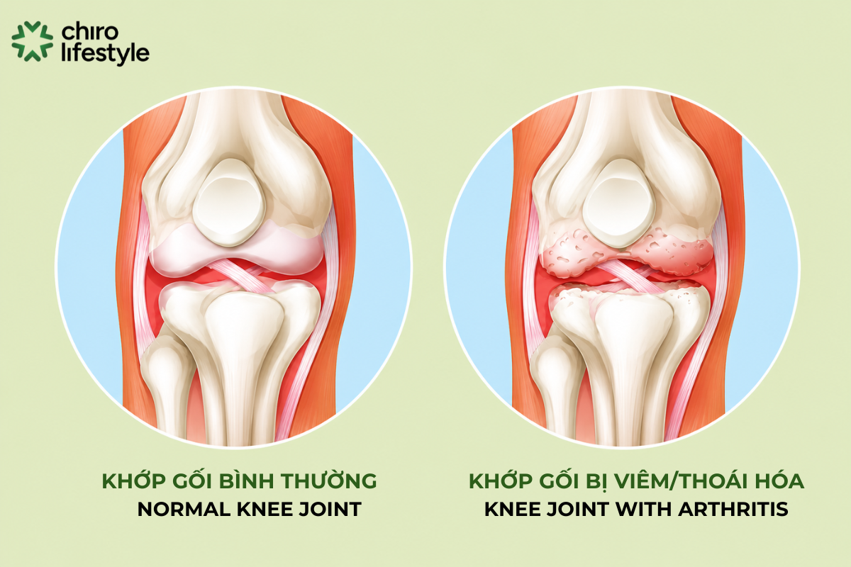 Knee arthritis is a condition characterized by inflammation and damage within the knee joint.